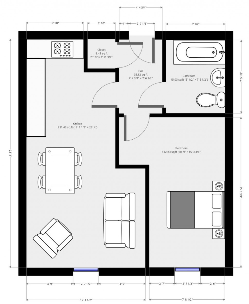 Floorplans For Riverside Wharf, Bishops Stortford