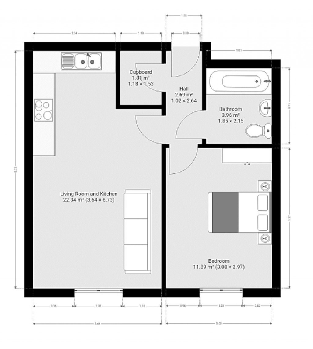 Floorplans For Riverside Wharf, Bishops Stortford